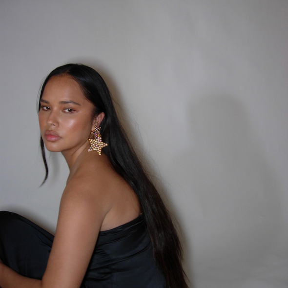 STAR CLIP-ON EARRINGS