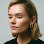 BELL GOLD CLIP-ON EARRINGS