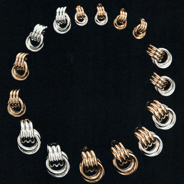 DOUBLE KNOT EARRINGS