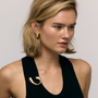 TWIST BROOCH GOLD