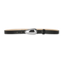 BEAN BELT BLACK SILVER