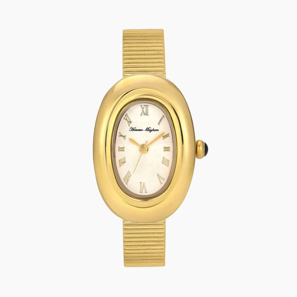 Heaven Mayhem Womens Amara Gold Watch Heaven Mayhem The Amara Watch Gold main image 3