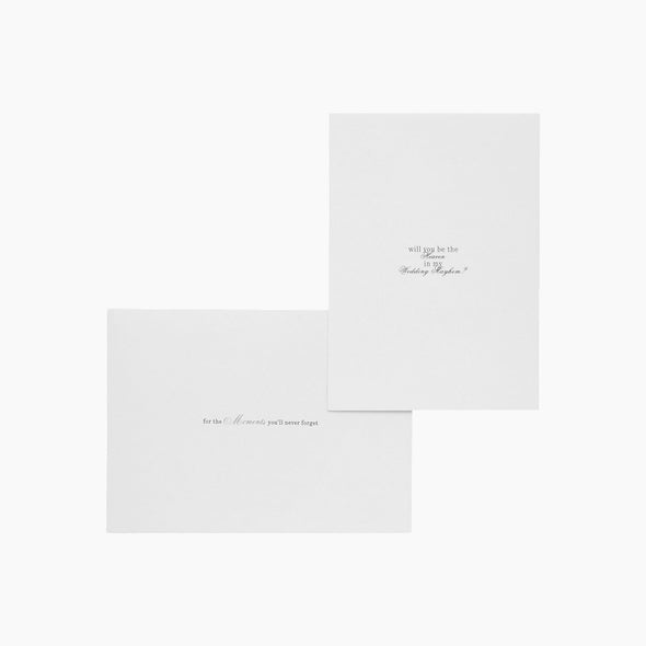 BRIDAL NOTECARD + ENVELOPE & SEAL