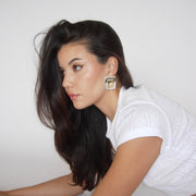 PLATE EARRINGS