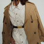 SILK BELT BROWN PEBBLE
