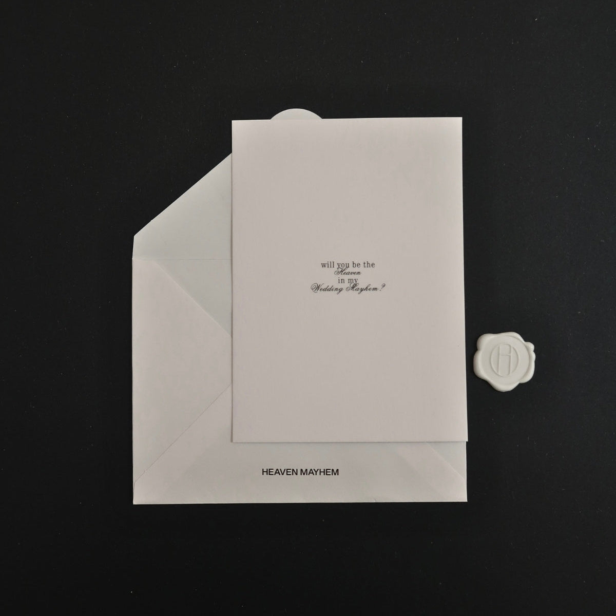 BRIDAL NOTECARD + ENVELOPE & SEAL