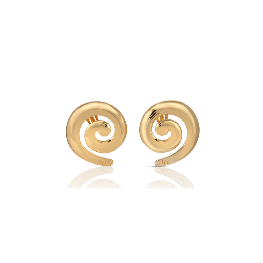 Oxidized 950 Silver Spiral Drop Earrings - Kariang Curls | NOVICA Canada