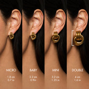 DOUBLE KNOT EARRINGS