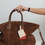 LUGGAGE TAG RED