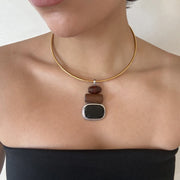 STELLA CHOKER + CHARM SET