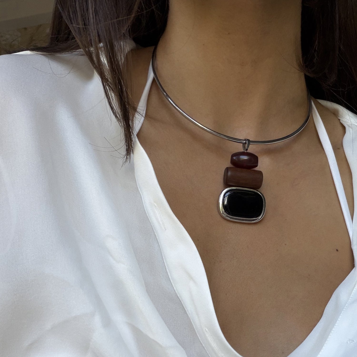 STELLA CHOKER + CHARM SET