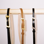 CAPSULE BELT  BLACK SILVER