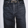 CAPSULE BELT  BLACK SILVER
