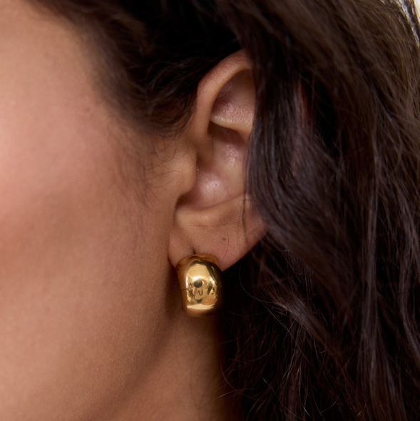 KY HOOP SMOOTH GOLD
