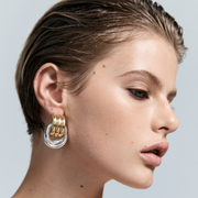 DOUBLE KNOT EARRINGS